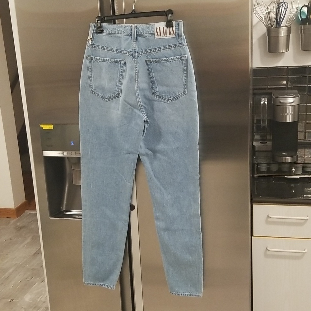 💕MOTHER SNACKS!💕 High Waisted Twizzy Skimp Jeans ~ Just A Nibble 27 NWT - Picture 11 of 16